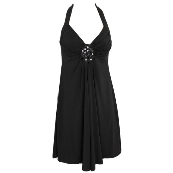 🆕 WHBM mini halter flare sleeveless dress 4 - Picture 1 of 9